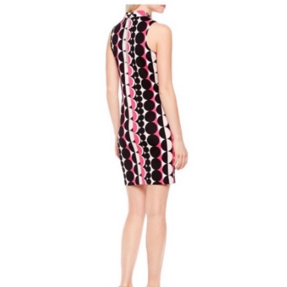 Vince Camuto Retro Print Scuba Sheath Dress - Picture 2 of 7